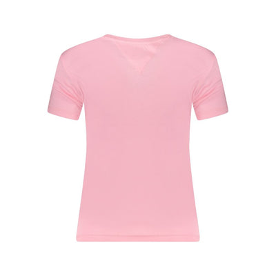 Tommy Hilfiger roze katoenen top en T-shirt
