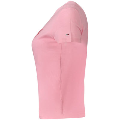 Tommy Hilfiger roze katoenen top en T-shirt