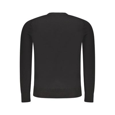 Pull en coton noir Hugo Boss