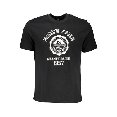 North Sails Zwart Katoenen T-shirt