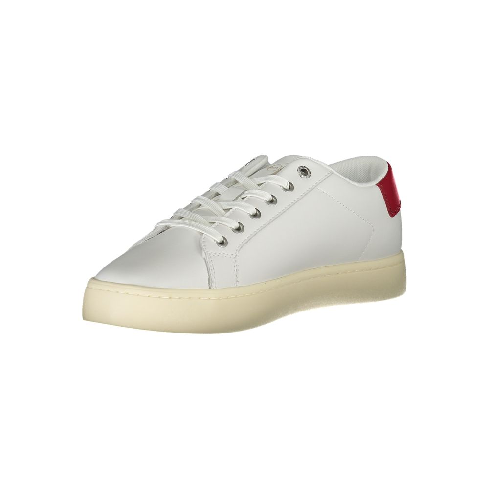 Calvin Klein Eco-Conscious Witte Veterschoenen
