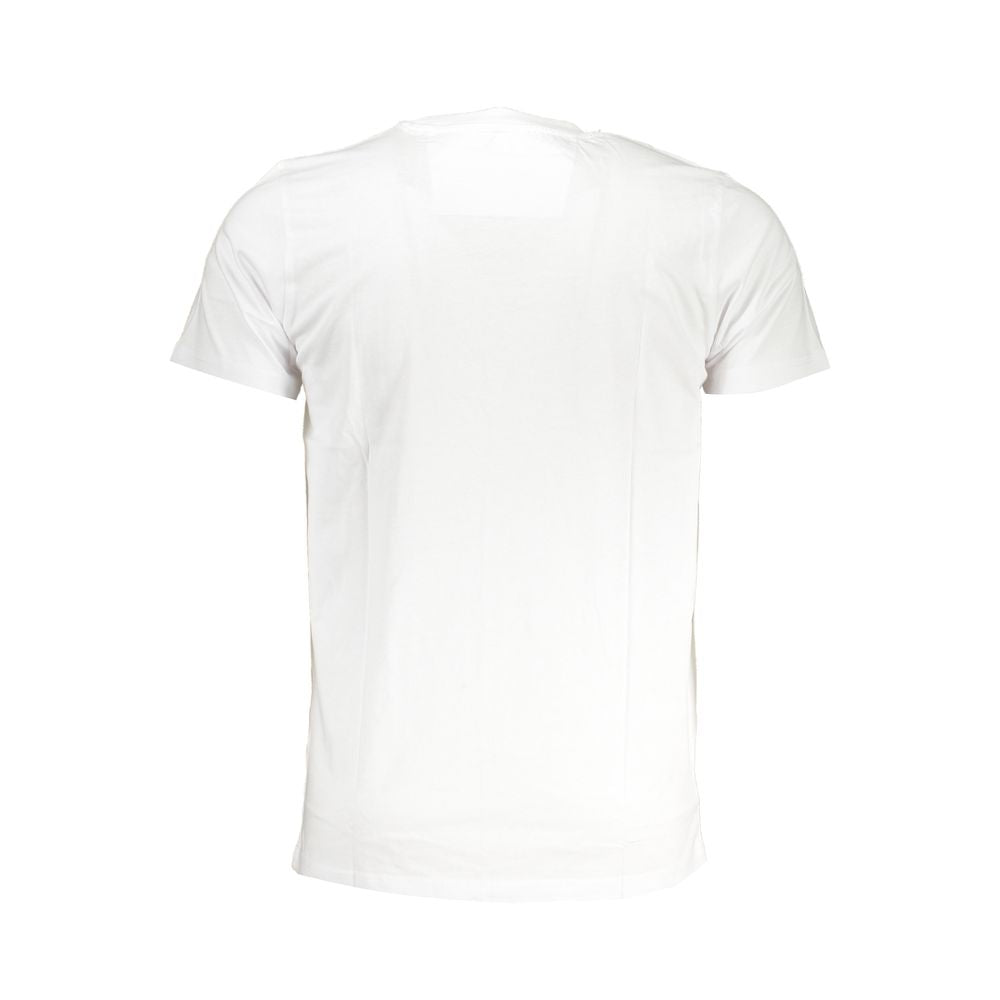 T-shirt en coton blanc Cavalli Class