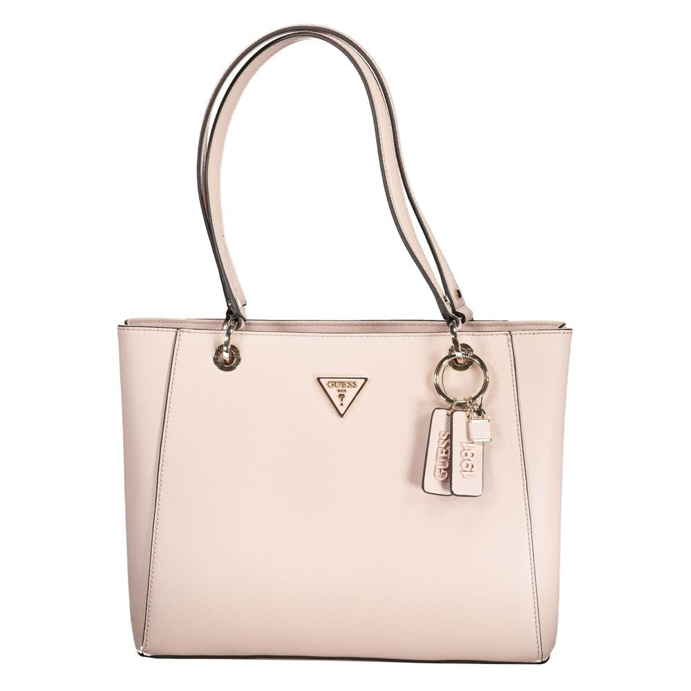 Guess Jeans Roze Polyethyleen Dames Handtas