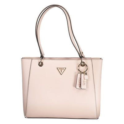 Guess Jeans Roze Polyethyleen Dames Handtas