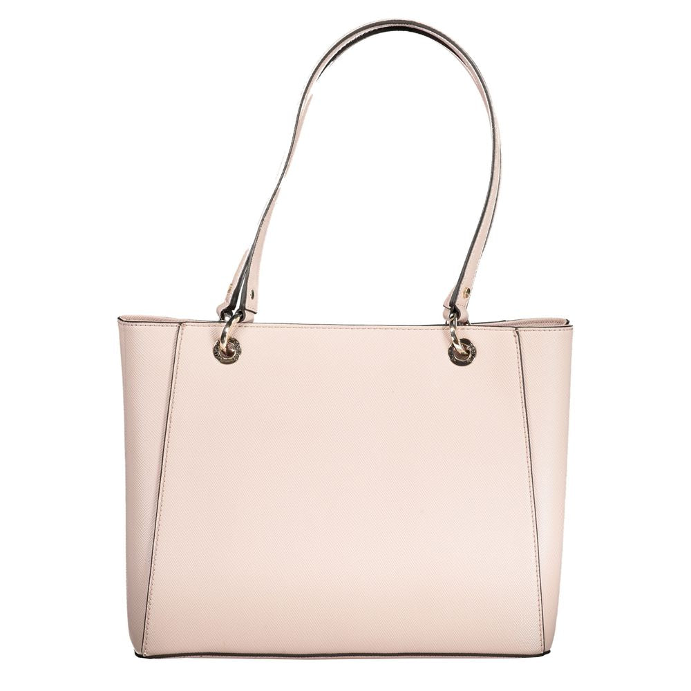 Guess Jeans Roze Polyethyleen Dames Handtas