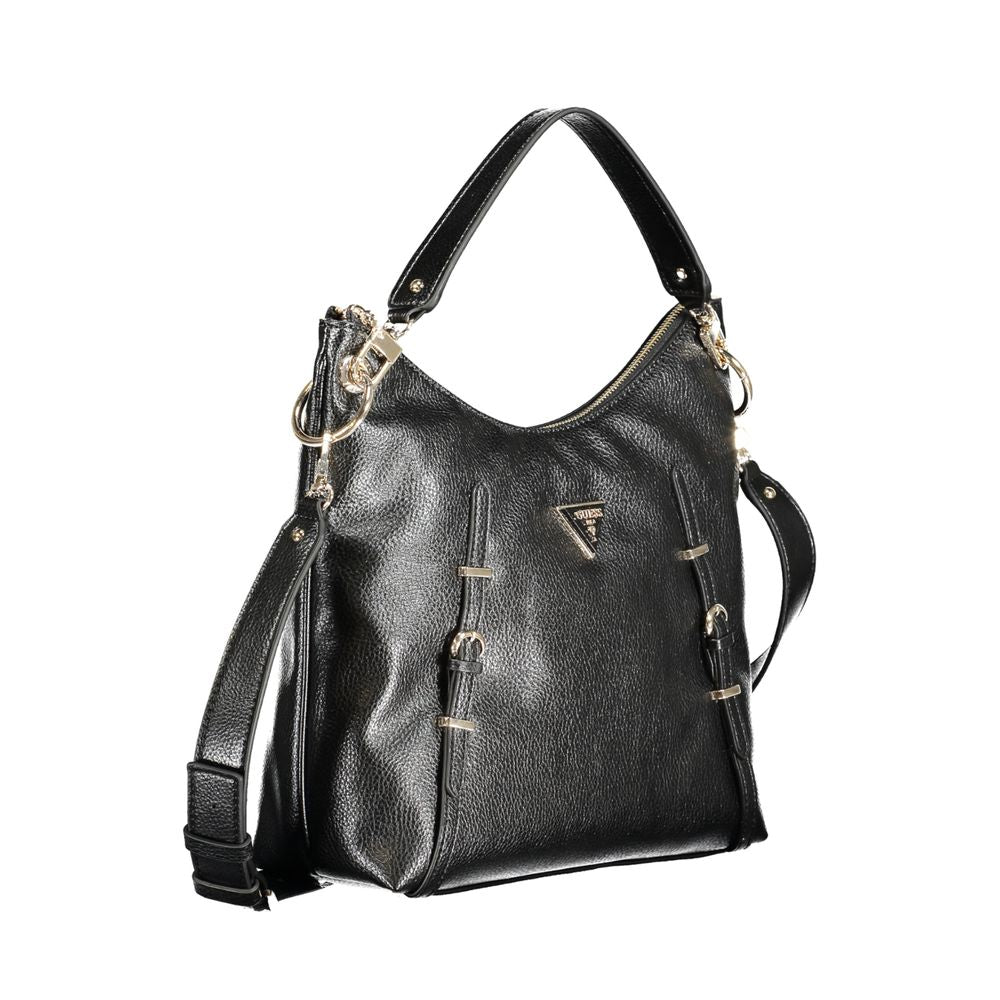 Guess Jeans Zwarte Polyethyleen Handtas