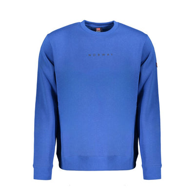 Pull homme en coton bleu Norvège 1963