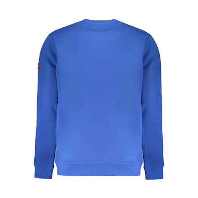 Pull homme en coton bleu Norvège 1963