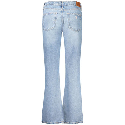 Jean Guess bleu clair en coton pour femme