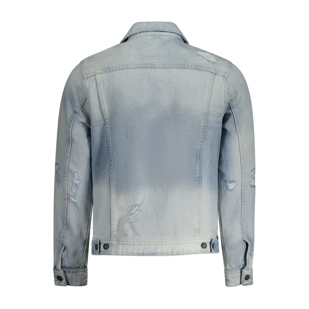 Veste en coton bleu Guess Jeans