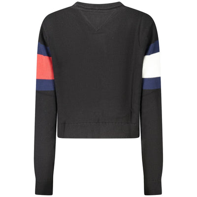 Tommy Hilfiger Zwarte Katoenen Damestrui