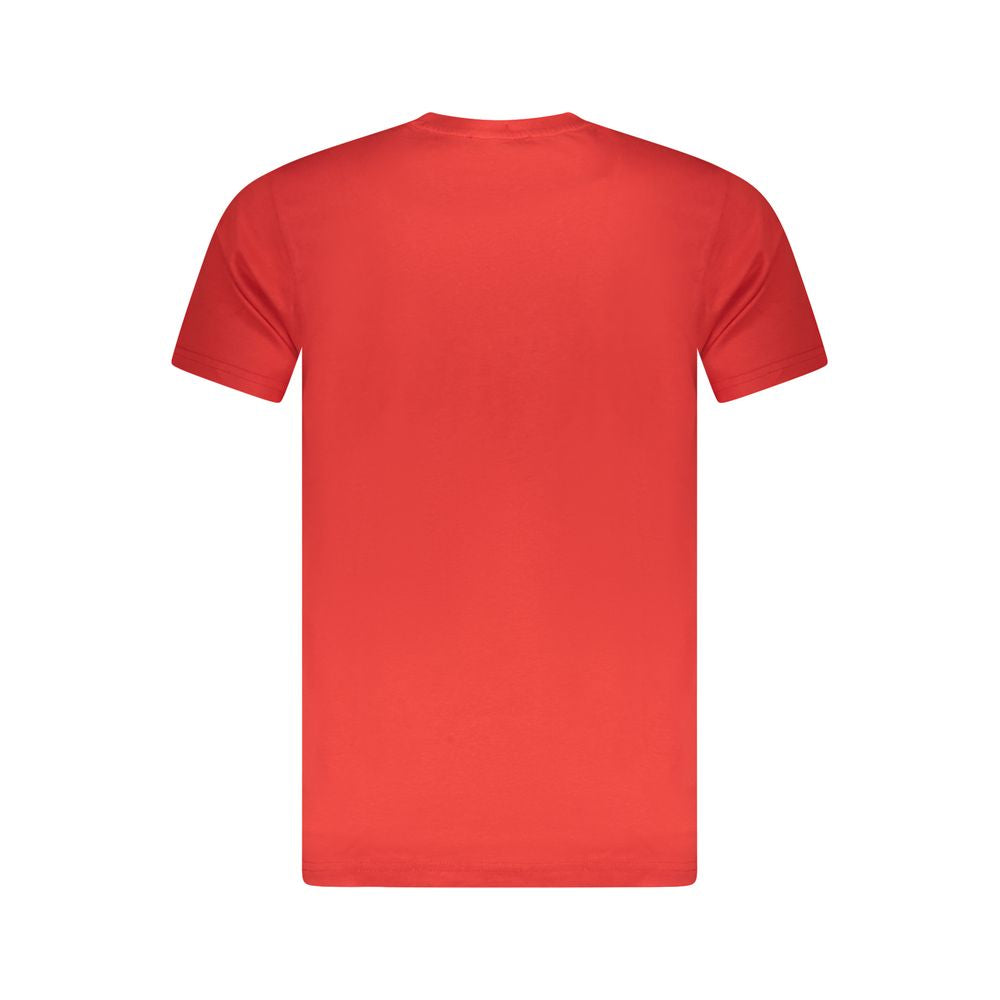 T-shirt Cavalli Class en coton rouge pour homme