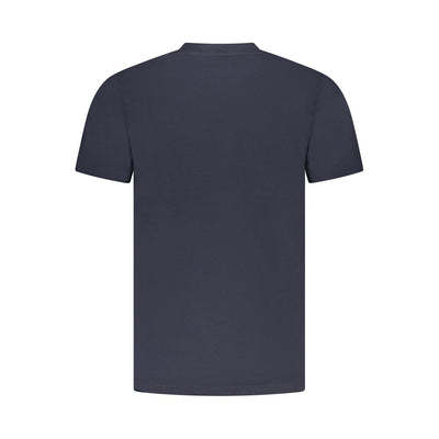 Cavalli Class Blauw Katoenen Heren T-shirt