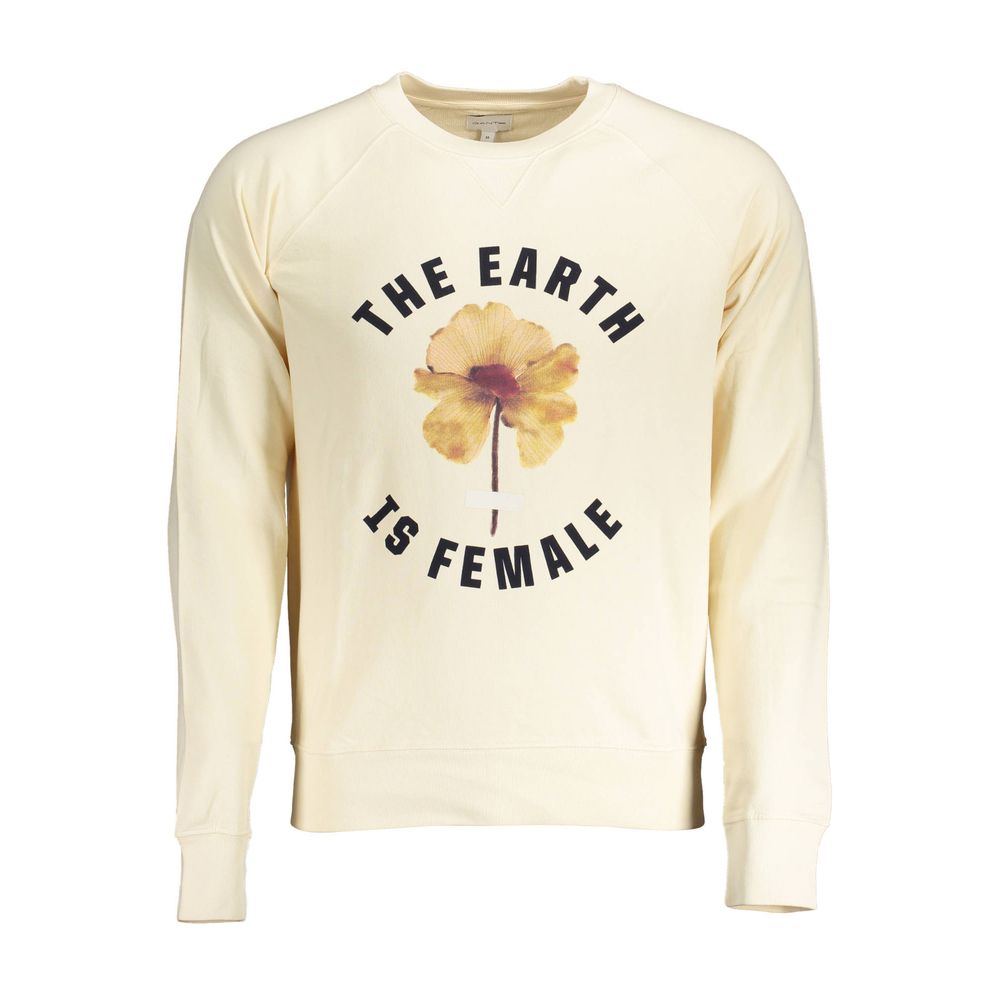 Pull Gant en coton beige pour homme
