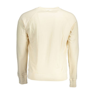 Pull Gant en coton beige pour homme