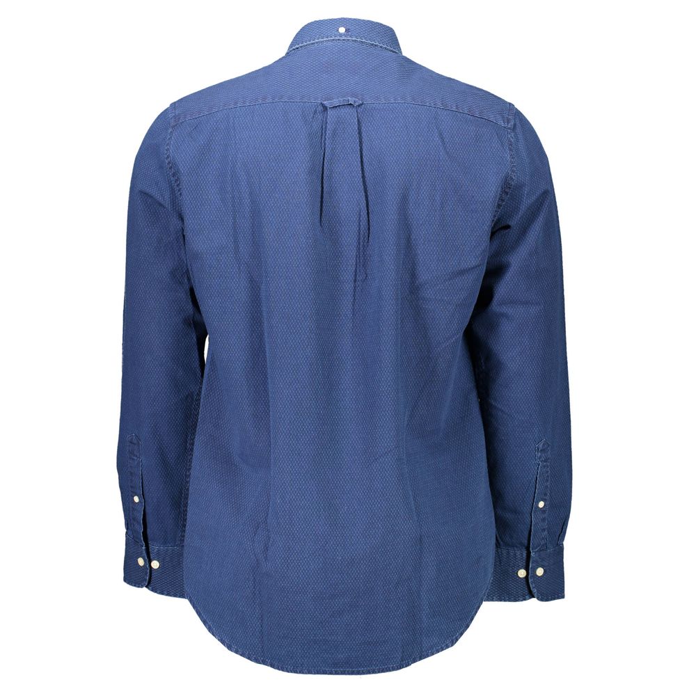 Chemise homme en coton bleu Gant