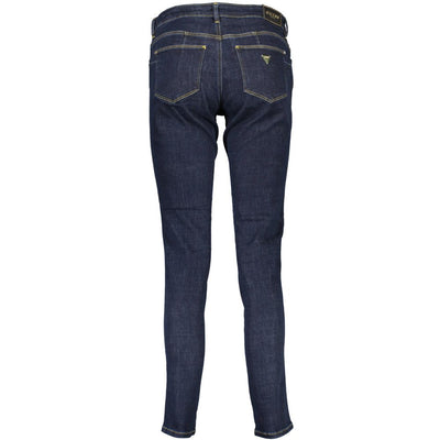 Guess Jeans Jean bleu en coton pour femme
