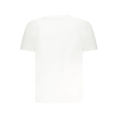 Cavalli Class White Cotton T-Shirt