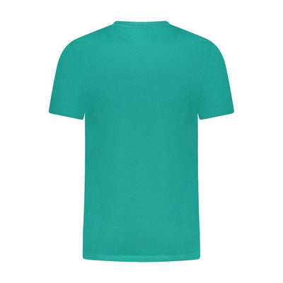 Cavalli Class Groen Katoenen T-shirt