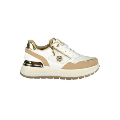 Laura Biagiotti Beige Polyester Dames Sneaker
