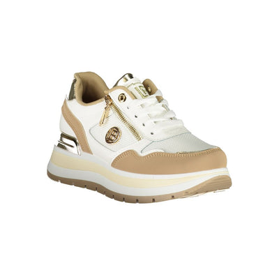 Laura Biagiotti Beige Polyester Dames Sneaker
