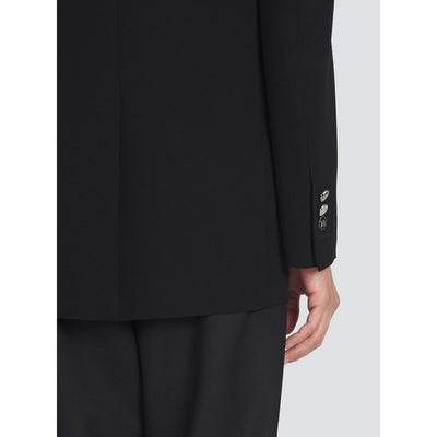 Blazer Balmain en viscose noire