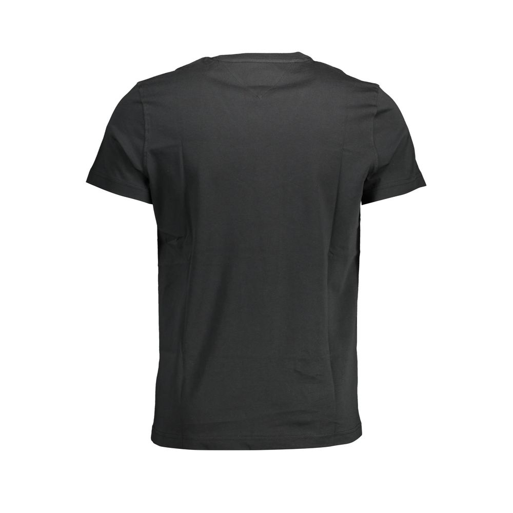 T-shirt en coton noir Tommy Hilfiger