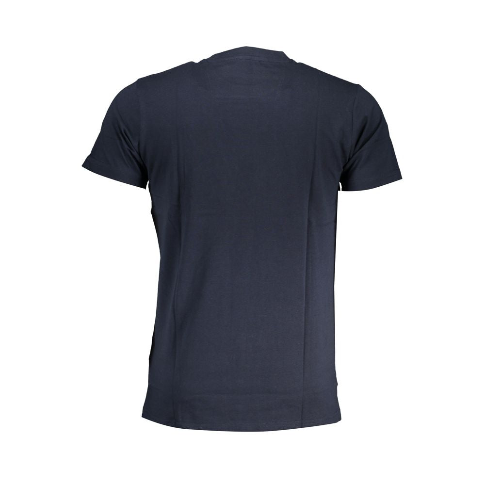 T-shirt en coton bleu Cavalli Class