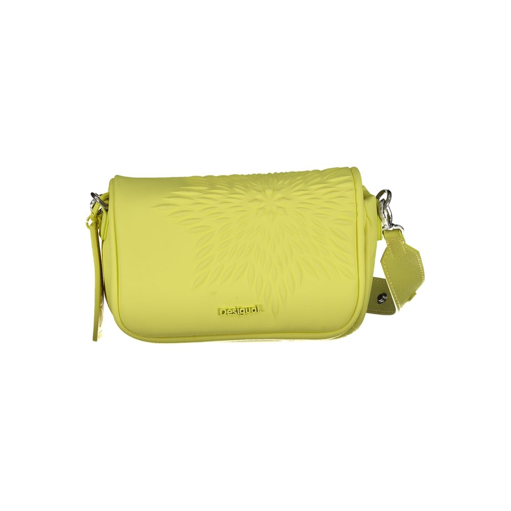 Desigual gele polyethyleen handtas