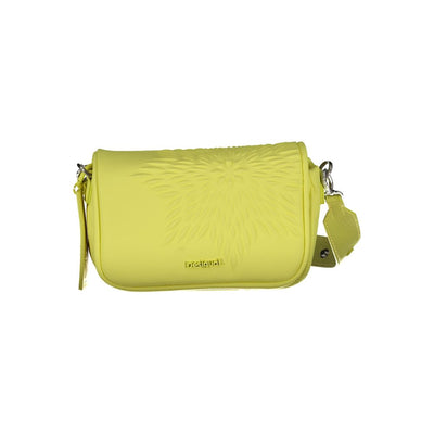 Desigual gele polyethyleen handtas