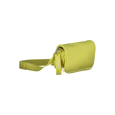 Desigual gele polyethyleen handtas