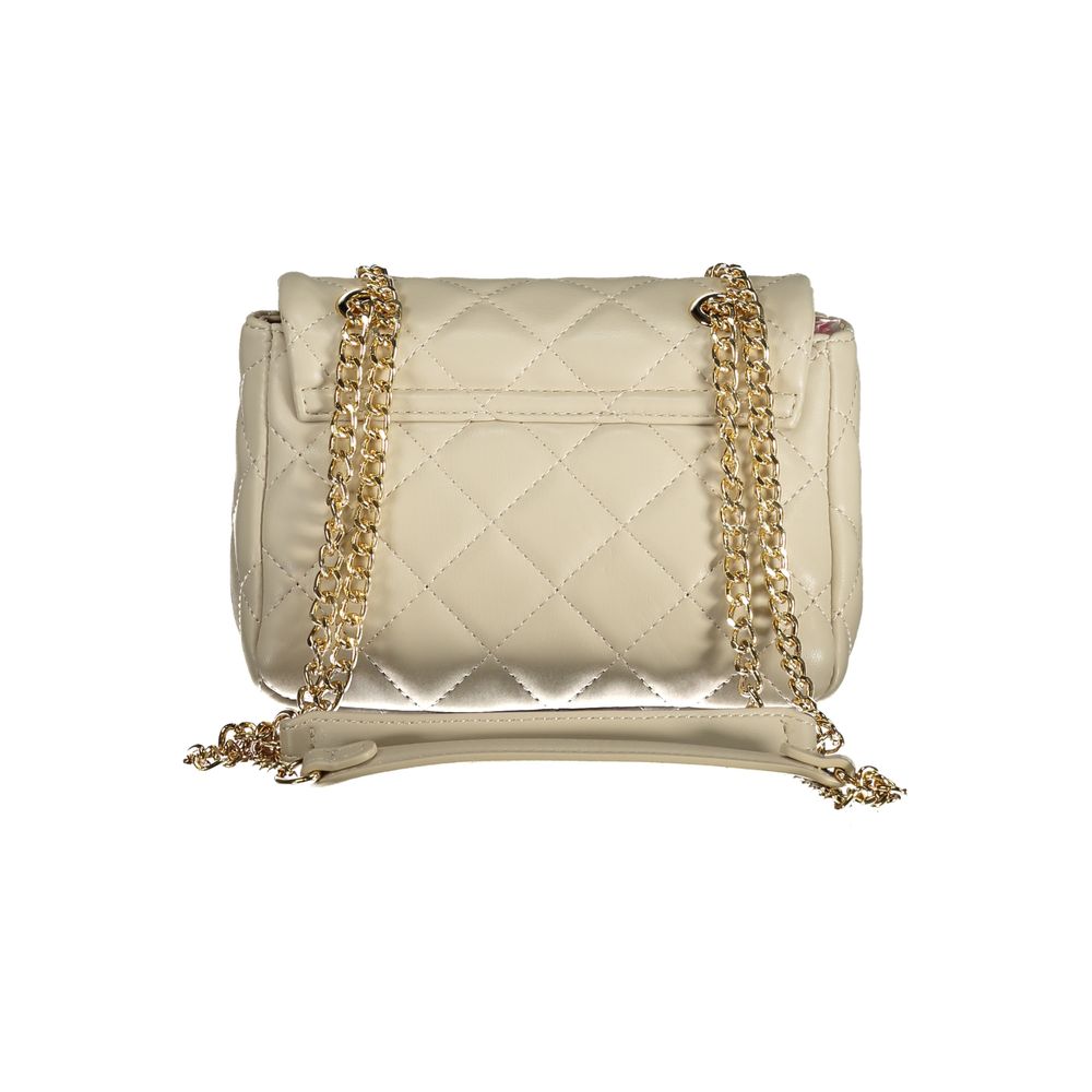 Mario Valentino Beige Polyethylene Handbag