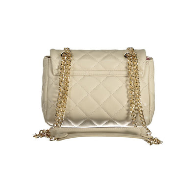 Mario Valentino Beige Polyethylene Handbag