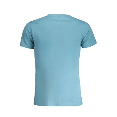 T-shirt homme bleu clair en coton Norvège 1963