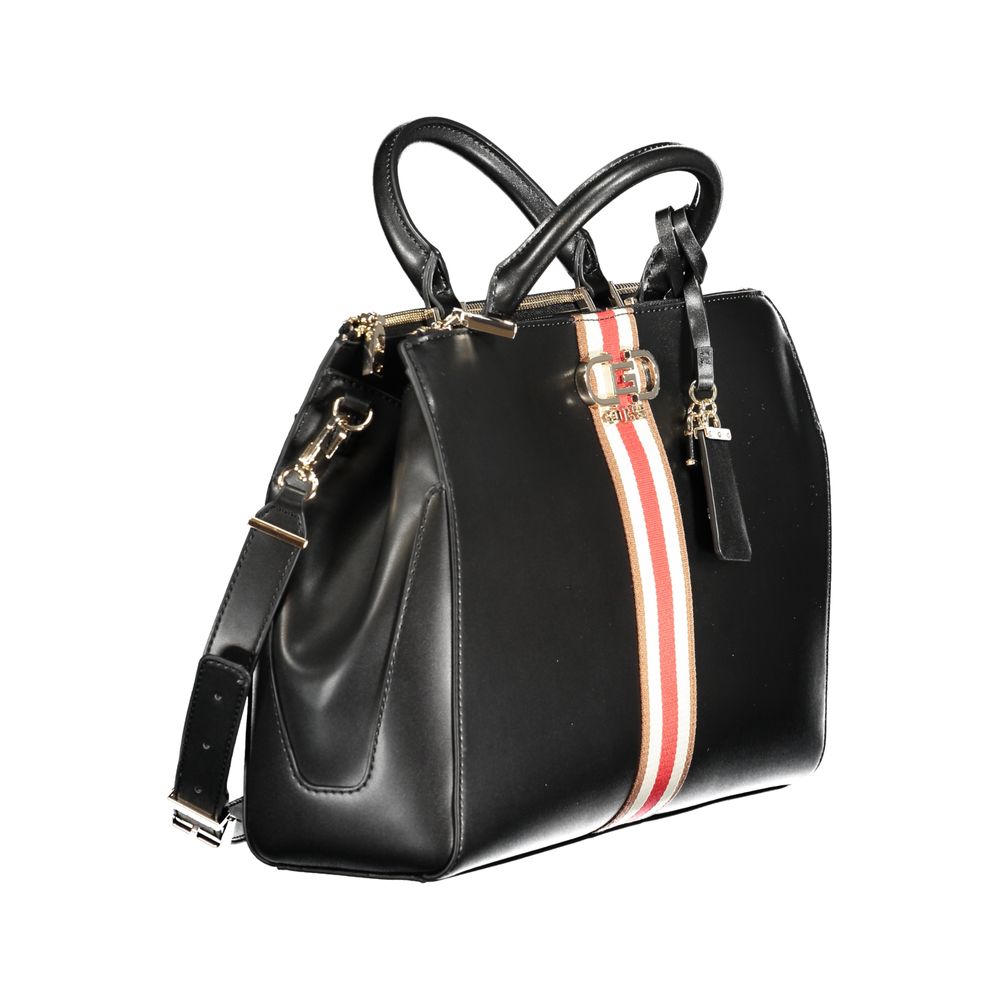 Sac à main Guess Jeans en polyéthylène noir