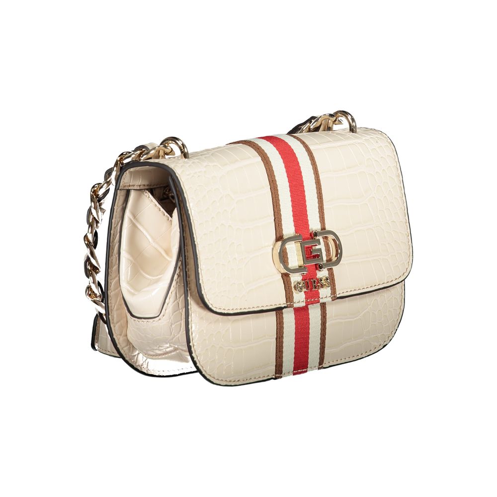 Guess Jeans Beige Polyethyleen Handtas