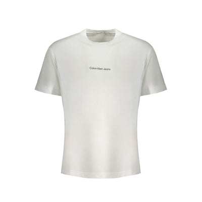 Calvin Klein White Cotton T-Shirt