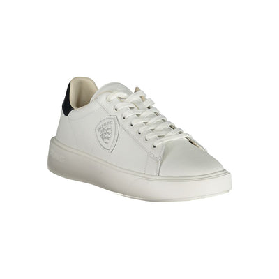 Baskets Blauer en polyéthylène blanc pour hommes