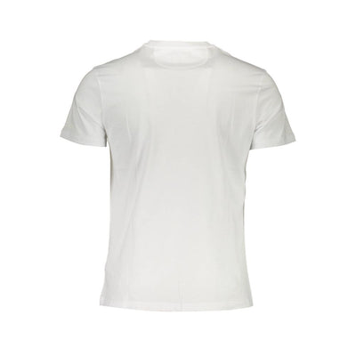 La Martina Wit Katoenen Heren T-shirt