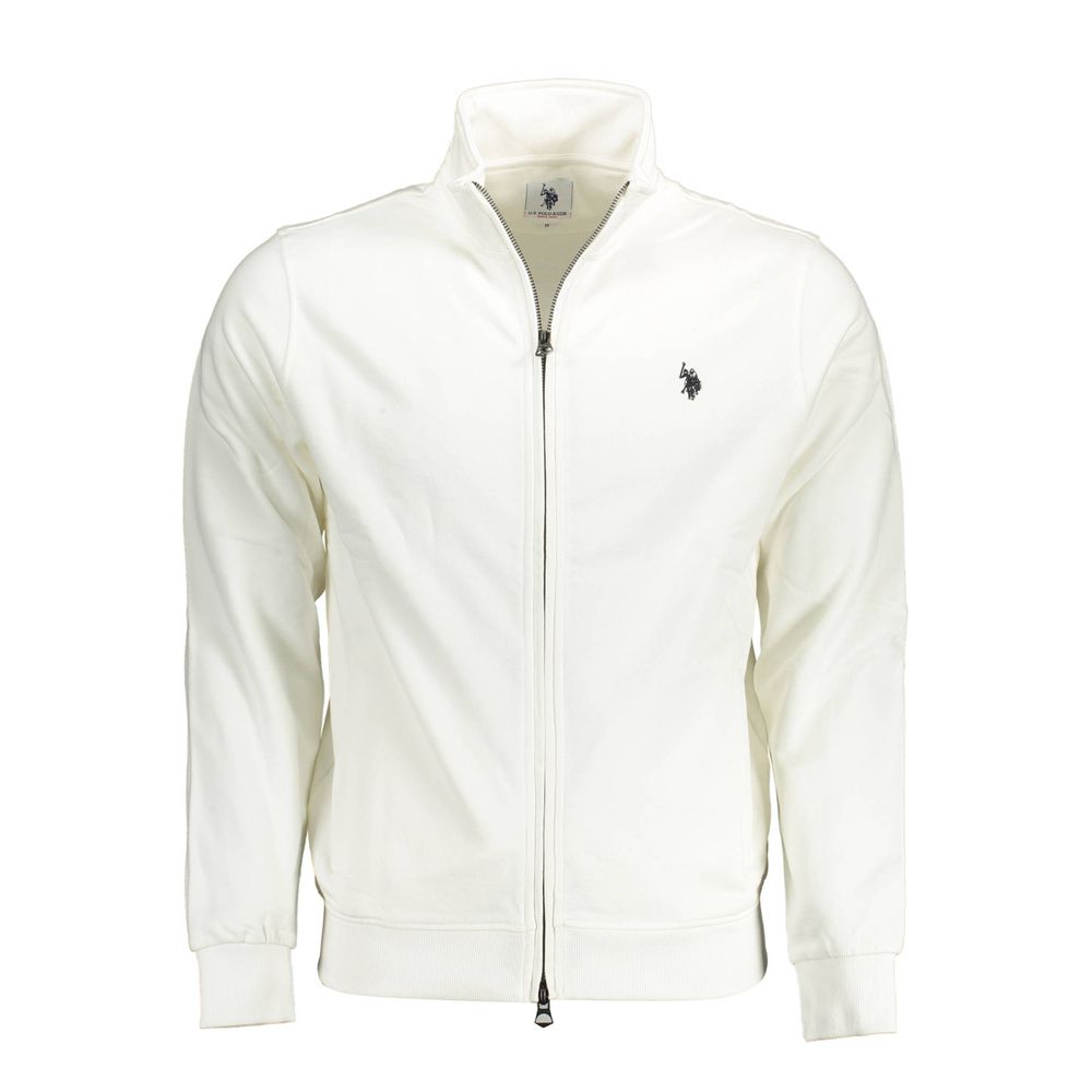 Pull homme en coton blanc US POLO ASSN.