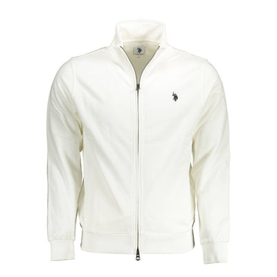 Pull homme en coton blanc US POLO ASSN.