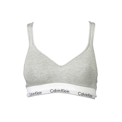 Bralette en coton marron Calvin Klein pour femme
