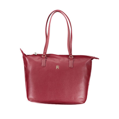 Tommy Hilfiger roze polyester dameshandtas