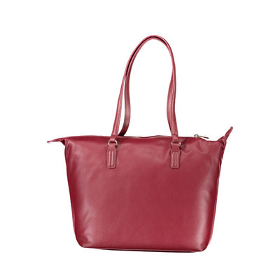 Tommy Hilfiger roze polyester dameshandtas