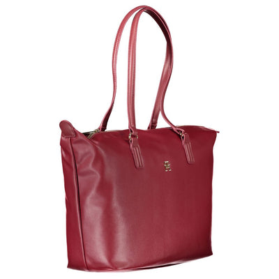Tommy Hilfiger roze polyester dameshandtas