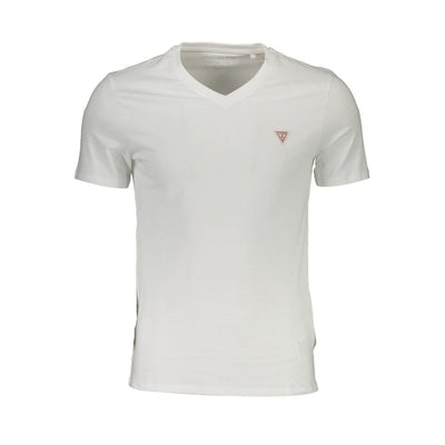 Guess Jeans Wit Biologisch Katoenen Heren T-shirt