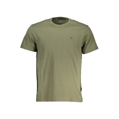 Napapijri groen katoenen heren T-shirt