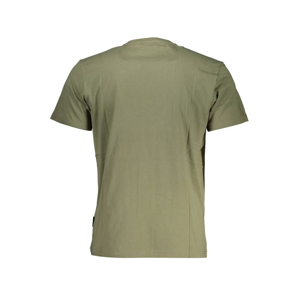 Napapijri groen katoenen heren T-shirt
