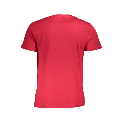 La Martina Rood Katoenen Heren T-shirt