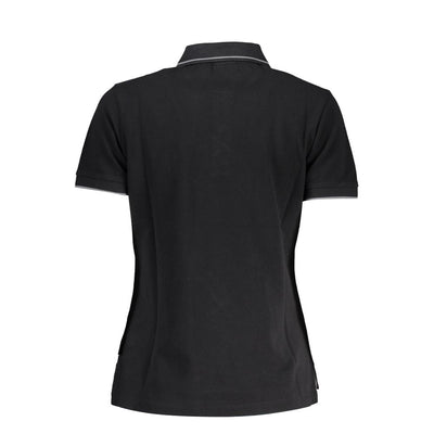 Polo Napapijri en coton noir pour femme
